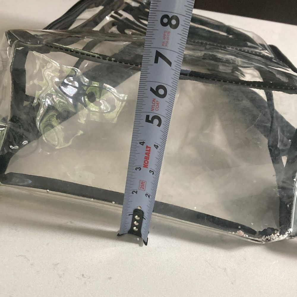 Adidas Clear Backpack Concert Festival Sporting Event Compliant Clear Bag - Picture 5 of 6